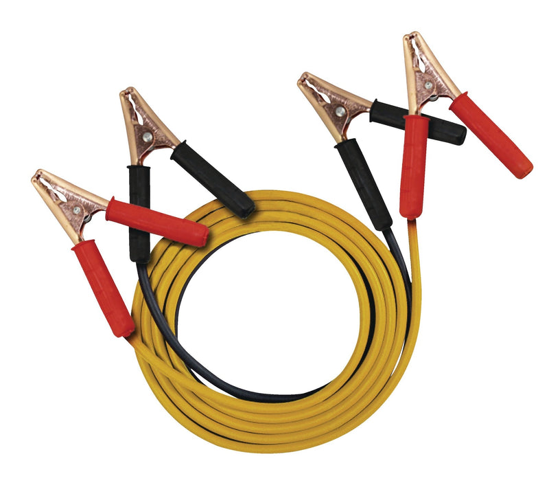 Light-Duty Booster/Jumper Cables, 8-Gauge, 10-ft V7335
