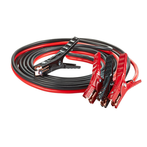 Medium-Duty Booster/Jumper Cables with Built-in LED Lights, 4-Gauge, 20-ft G3688