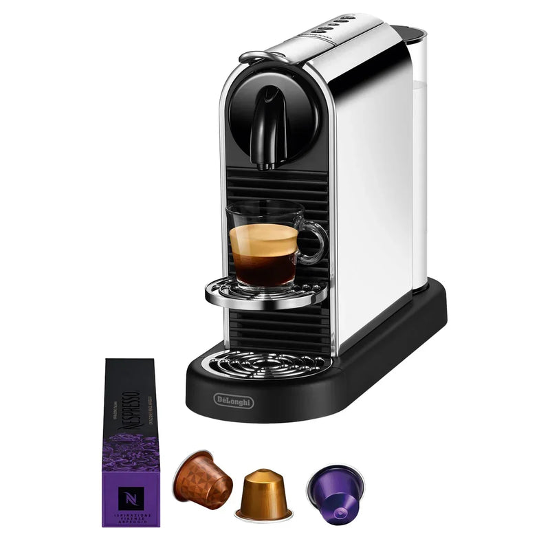 Citiz Espresso Machine by, Platinum, with $30 coffee voucher L8336