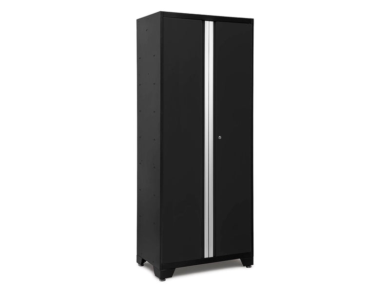 Bold Series 24-Gauge Steel RTA Storage Locker with 3 Shelves, Black, 30-in V9522