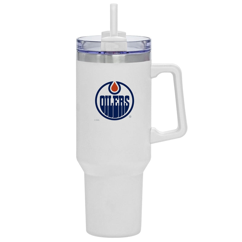 Travel Mug with Straw and Handle, 40-oz O8196