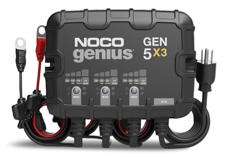 GEN5X3 Onboard Smart Battery Charger/Maintainer/Desulfator, 3-Bank, 15-Amp, 12V R2553