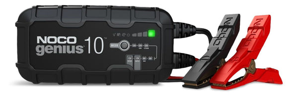 GENIUS10 Smart Battery Charger/Maintainer/Desulfator, 10-Amp, 6V/12V A6978