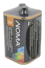1-pk 6V / 6 Volt Square Alkaline Lantern Battery, Long Lasting