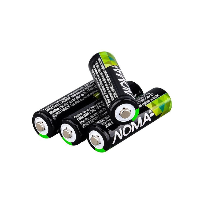 300mAh Outdoor Solar Batteries – AA Ni-MH Rechargeable (4-Pack, 1.2V) L1268