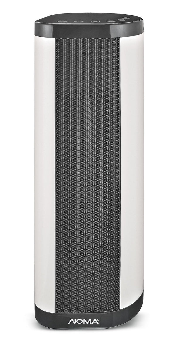 Oscillating Tower/Baseboard Heater withRemote Control & Thermostat, 1500W, White I2799