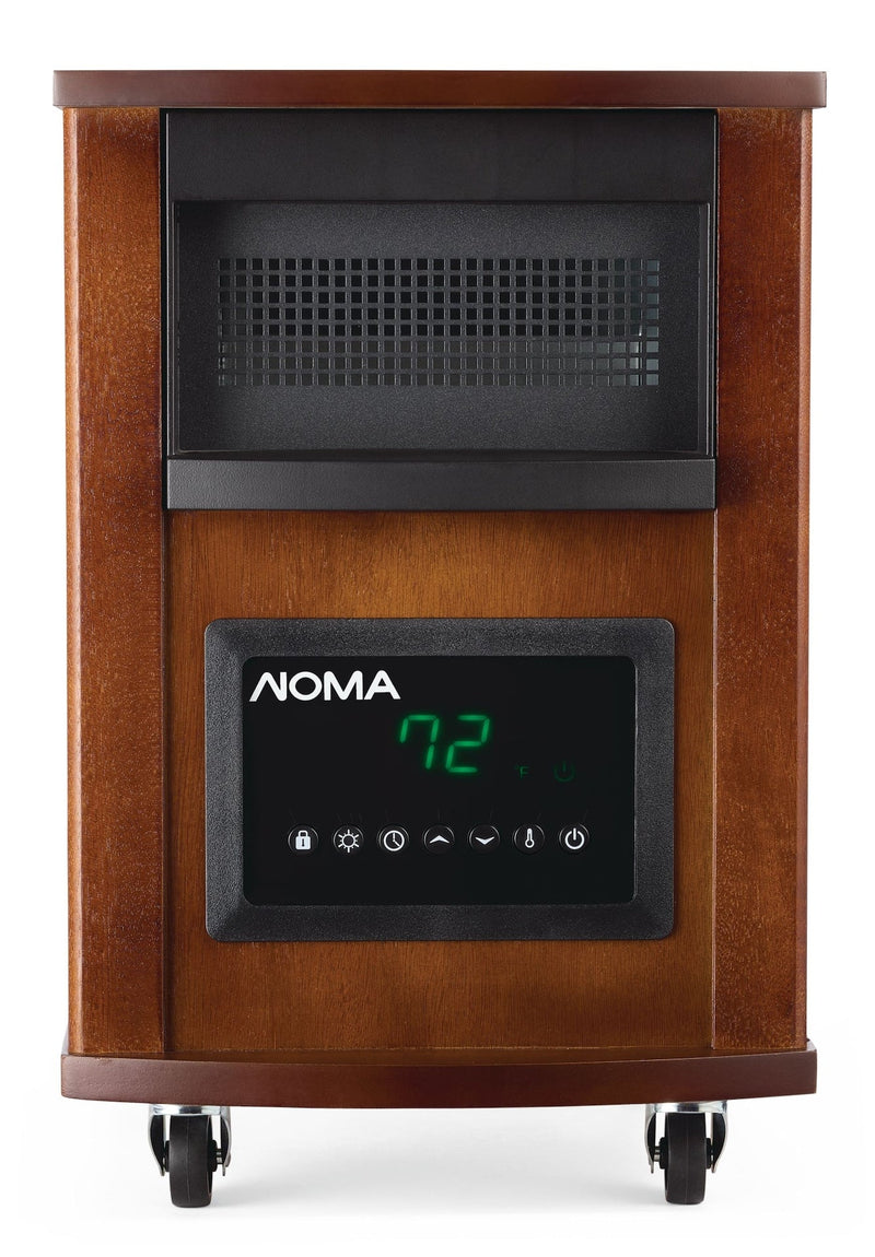 Wood Cabinet Infared Space Heater withRemote Control & Thermostat, 1500W I9500