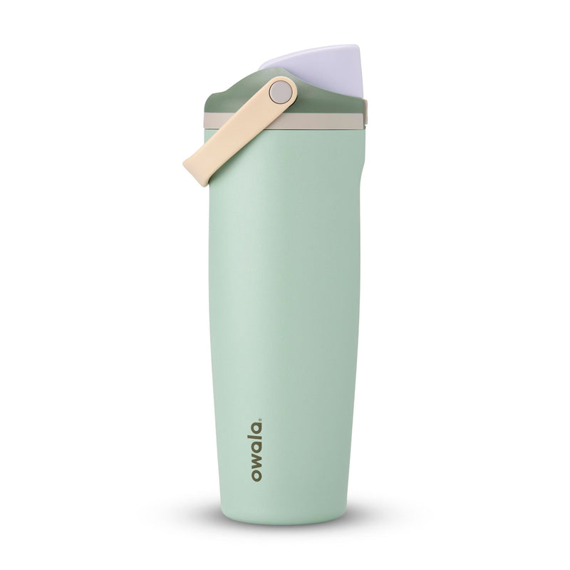 Sway Stainless Steel Insulated Portable Reusable Water Bottle, with Built-in Straw, Various Colours, 30-oz P1054