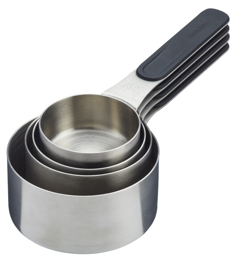 Stainless Steel Measuring Cups with Magnetic Handle, 4-pc S2995