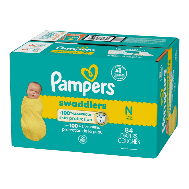 Swaddler Size 0 Newborn Baby Diapers, 84-pc U8070