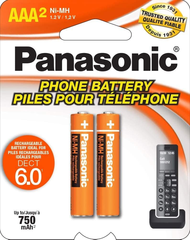 Rechargeable AAA Battery for Cordless Phones (HHR4DPA2BA) M8657