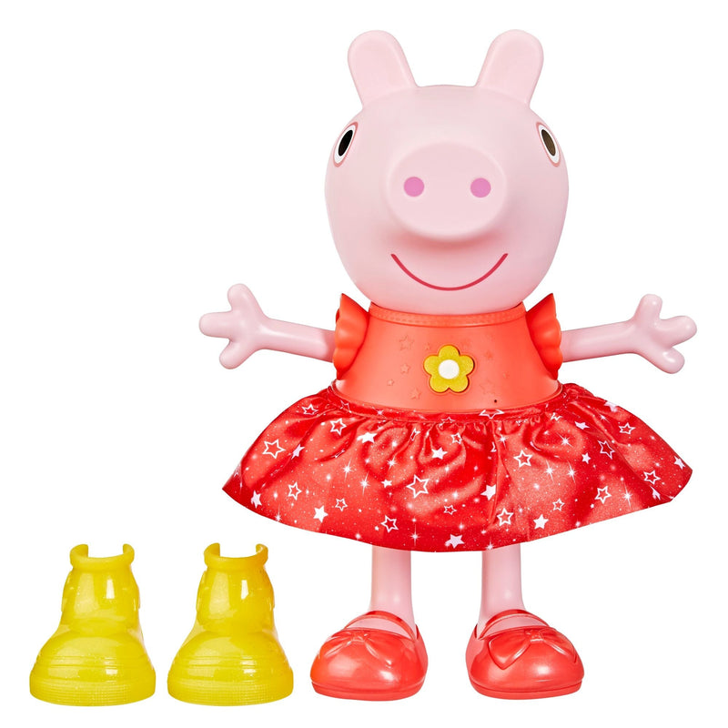 Peppa’s Muddy Puddles Party Singing and Dancing Doll, English, Ages 3+ C1101