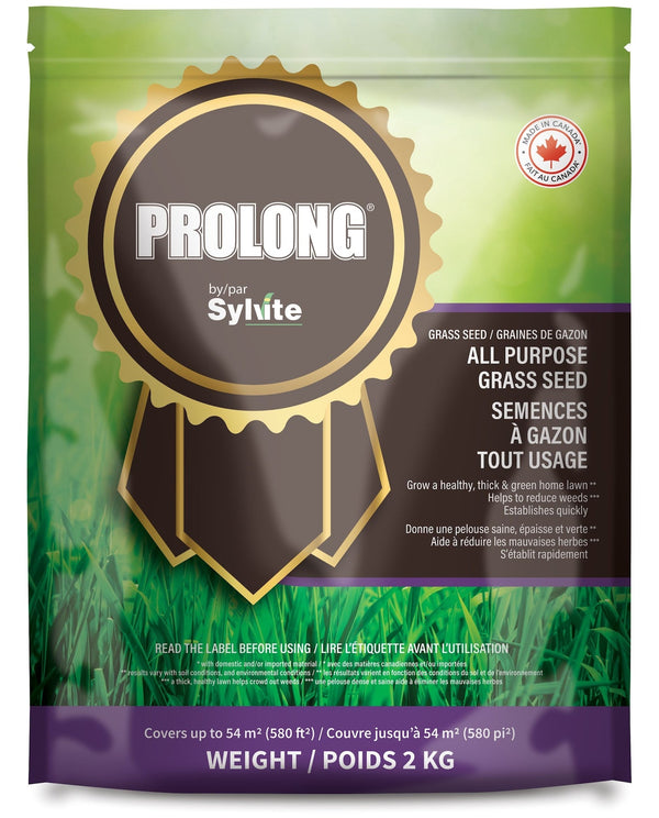 All Purpose Grass Seed, Covers 580 sq. ft., 2-kg Y8708