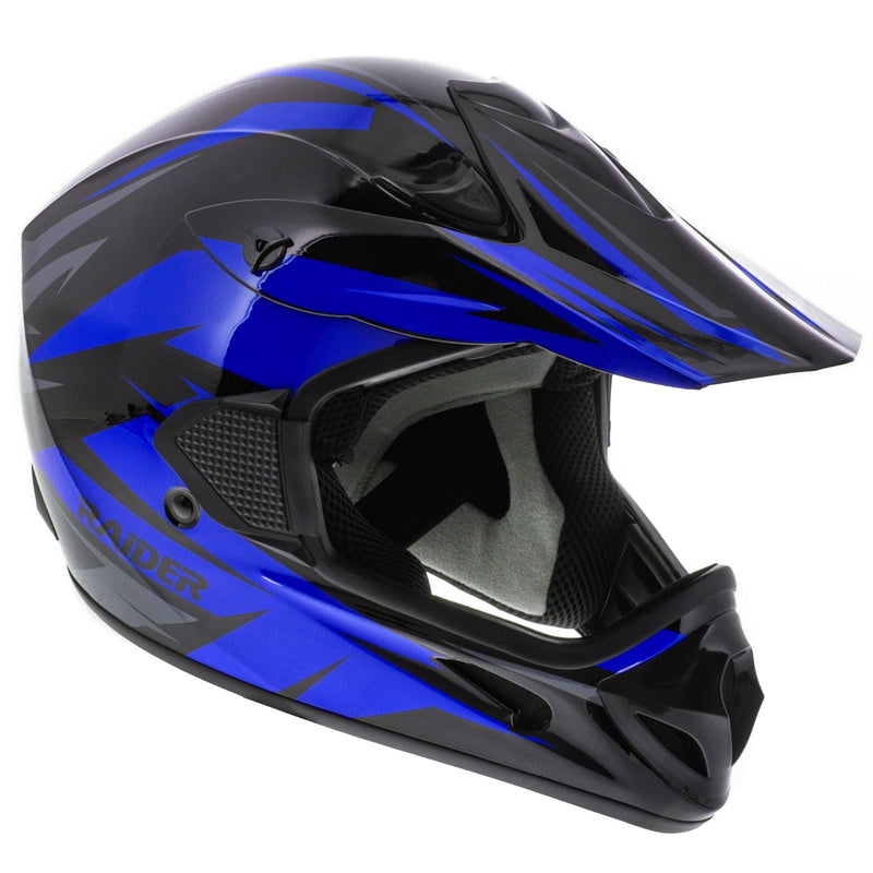 RX2 Adult Dirt Bike/ATV Helmet, Blue I3393