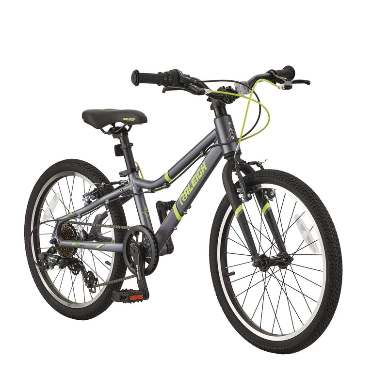 Meteor Youth Bike with Reflectors, 7-Speed, 20-in Wheel, Grey V4702