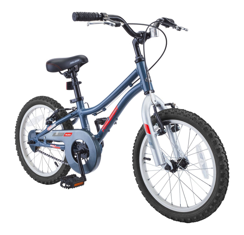 Vibe Kids' Bike with Alloy V-brakes, 16-in, Grey/Blue N9739