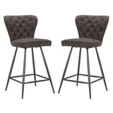 Ashby Counter Stool, Set of 2, Grey