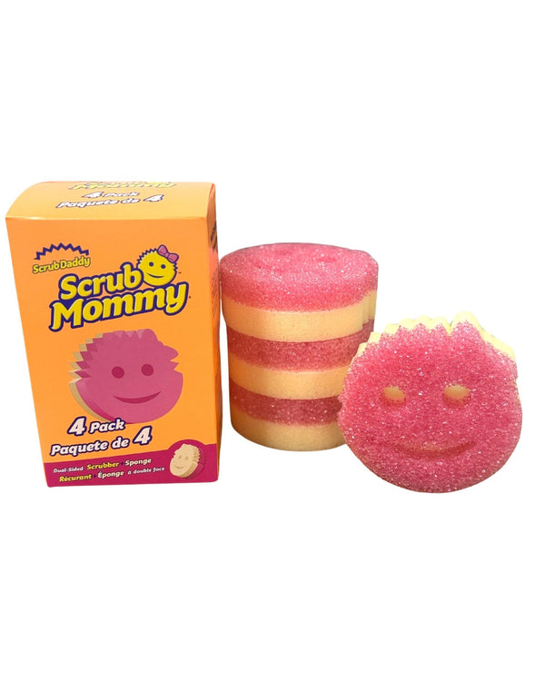 All Purpose Dual-Sided Scrubber & Cleaning Sponge, 4-pk J0169
