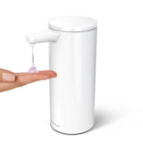 White Rechargeable Sensor Pump
