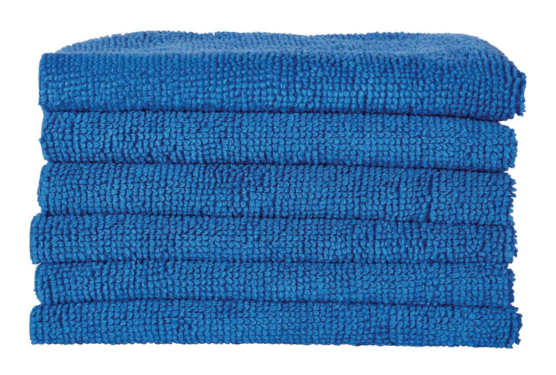 All-Purpose Machine Washable Microfibre Cloths, Blue, 40-pk K3305