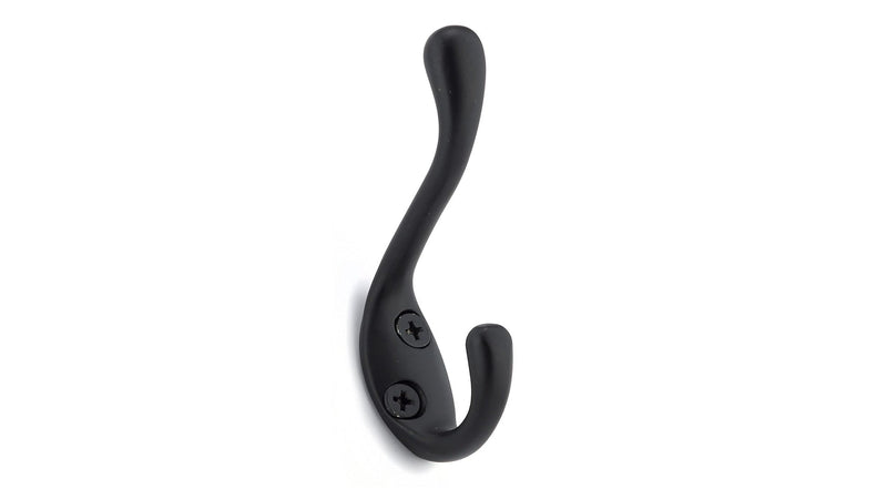 Single Hook, 3.5", Matte Black, 3pk I2355