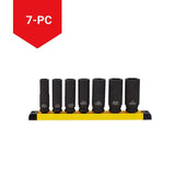 Pro 1/2-in Impact Socket Set, SAE, 7-pc