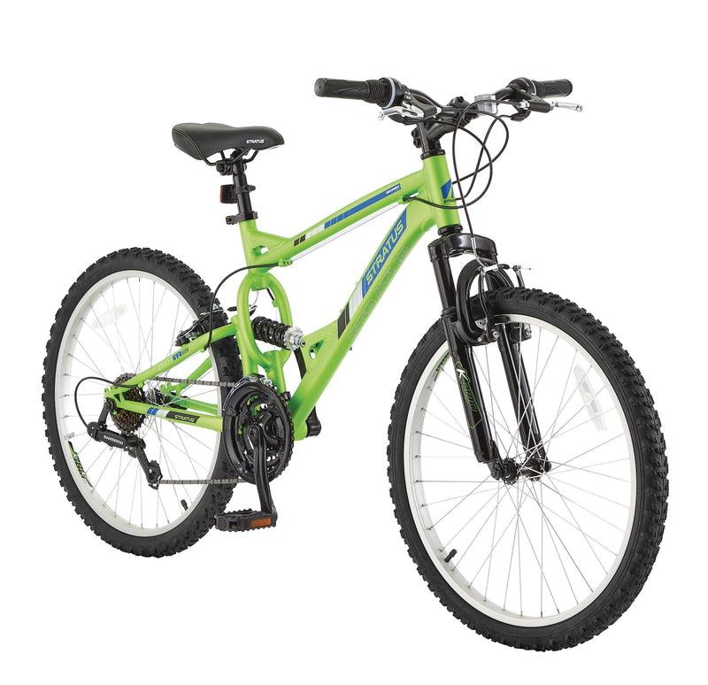 Richter Adult Bike, 21-Speed, 24-in Wheel, Adult/Youth Bike, Green R2826