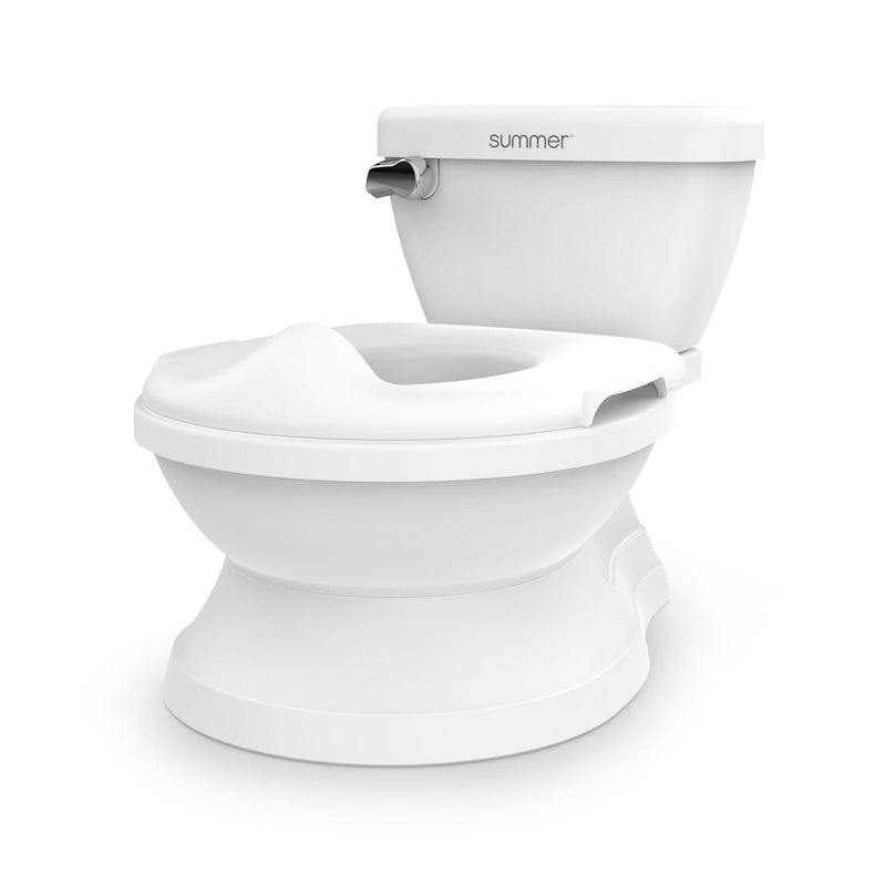 Summer by My Size Potty Pro 2-in-1 Toilet Training Seat, White D3807