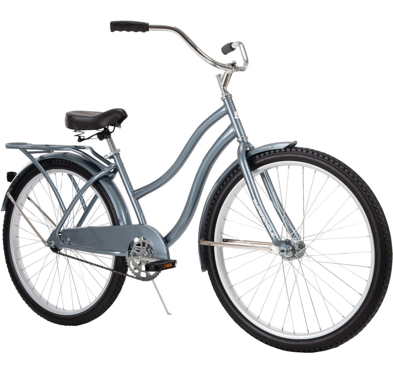 Classic Cruiser Comfort Bike 26-in Wheel, Grey Y7089