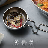 9.35 Ounce Tri-Ply Clad Stainless Steel Tadka Pan