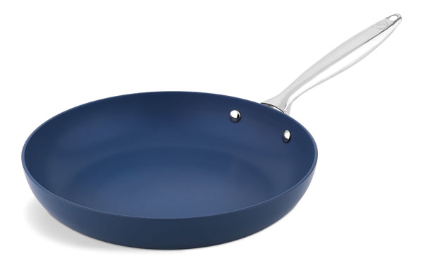 Aluminum Non-Stick Frypan, Blue, 10 1/4-in T5808