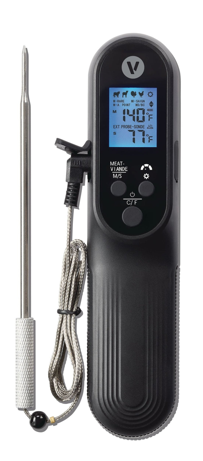 Rechargeable Dual Cooking Thermometer D8196