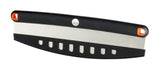 Stainless Steel Pizza Rocker Knife with Protective Sheath