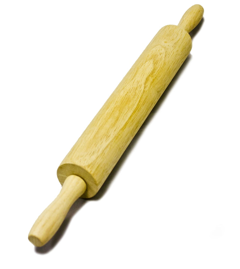 Wood Rolling Pin, 10 x 1.75-in J2707