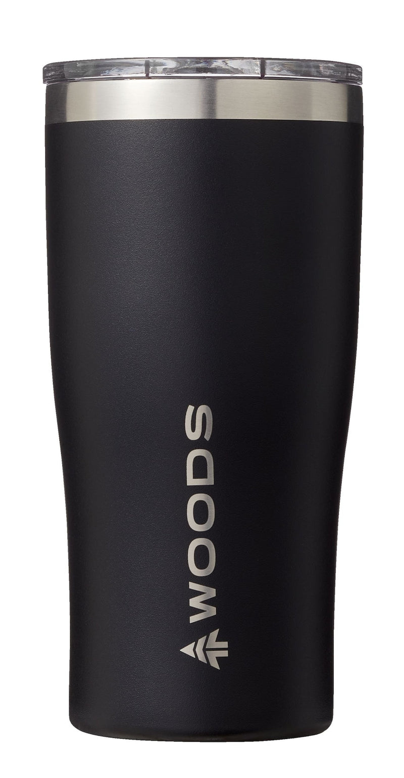 Insulated Stainless Steel Tumbler, Small, Black, 20.2-oz C2645