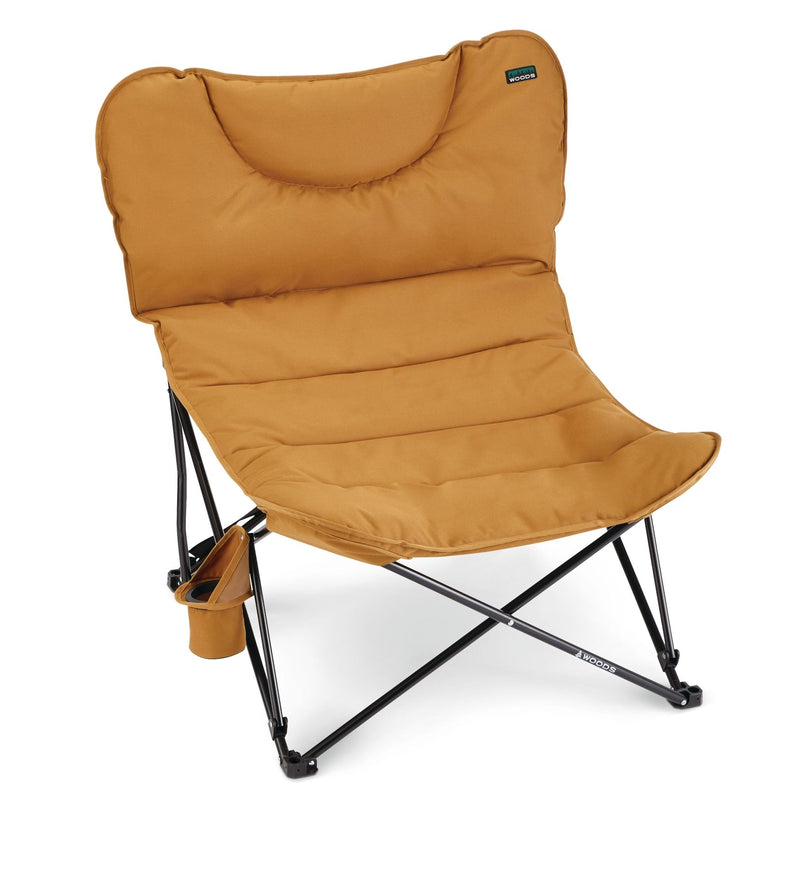 Mammoth Folding Camping Chair with Cup Holder, Dijon V4679