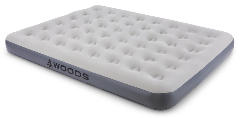 Single-High Inflatable Air Mattress/Airbed with 2-in-1 Pump For AC/Car Outlet, Double H5919