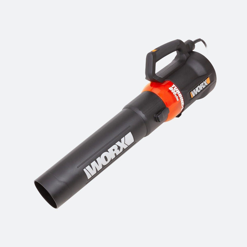 12 Amp Electric 800 CFM 135 MPH Leaf Blower with Turbine Fan Technology O1749