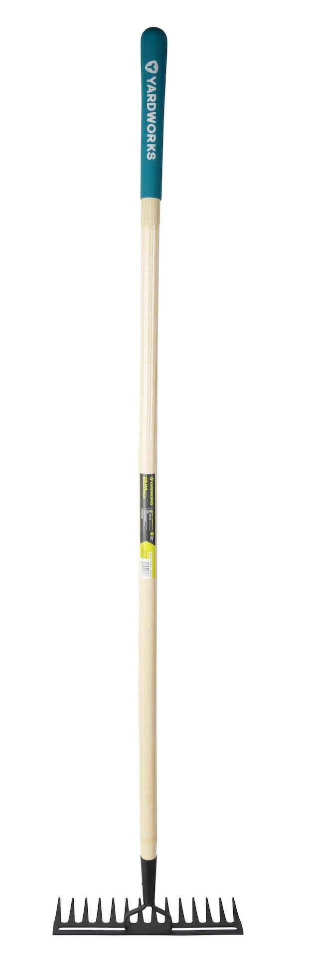 14-in Wide Metal 14-Tine Head Rake, 48-in Hardwood Shaft P5976