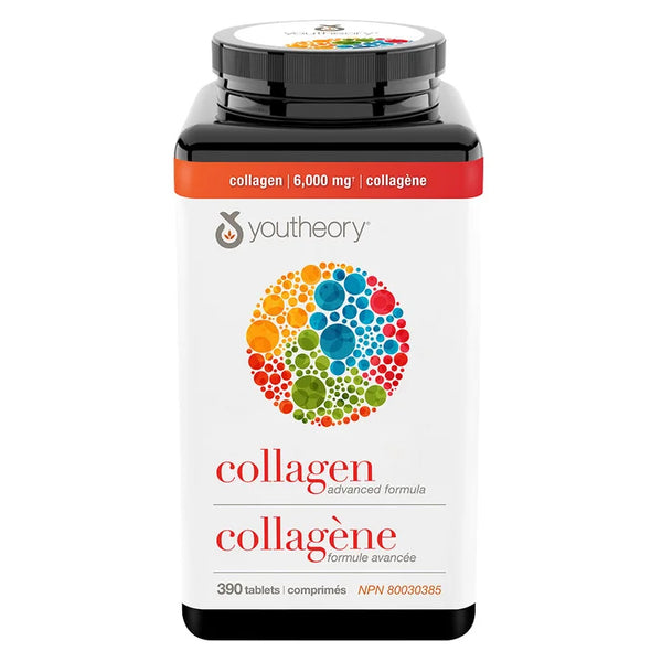 Youtheory Collagen Advanced Formula, 390 Tablets O4833