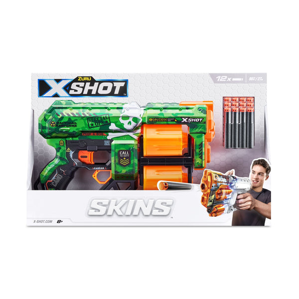 Skins Dread, 7 Unique Designs, 12-Dart Capacity, Ages 8+ D2020